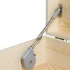 RUYUFE Lid Stay 105 Degree Open with Soft Close, Lid