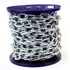 Ali's DIY Strong Hot Dipped 2mm Galvanised Heavy Duty Steel Chain 0.5m Length (Half Metre)
