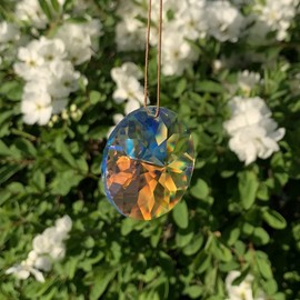 Aurora Boreale Crystal Sun 1-Hole Rainbow Crystal Feng Shui 30% Lead Crystal Colourful Diameter 40 mm