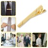 Koprek 5.9cm Gold Tie Clip for Men 2.32" Metal Business