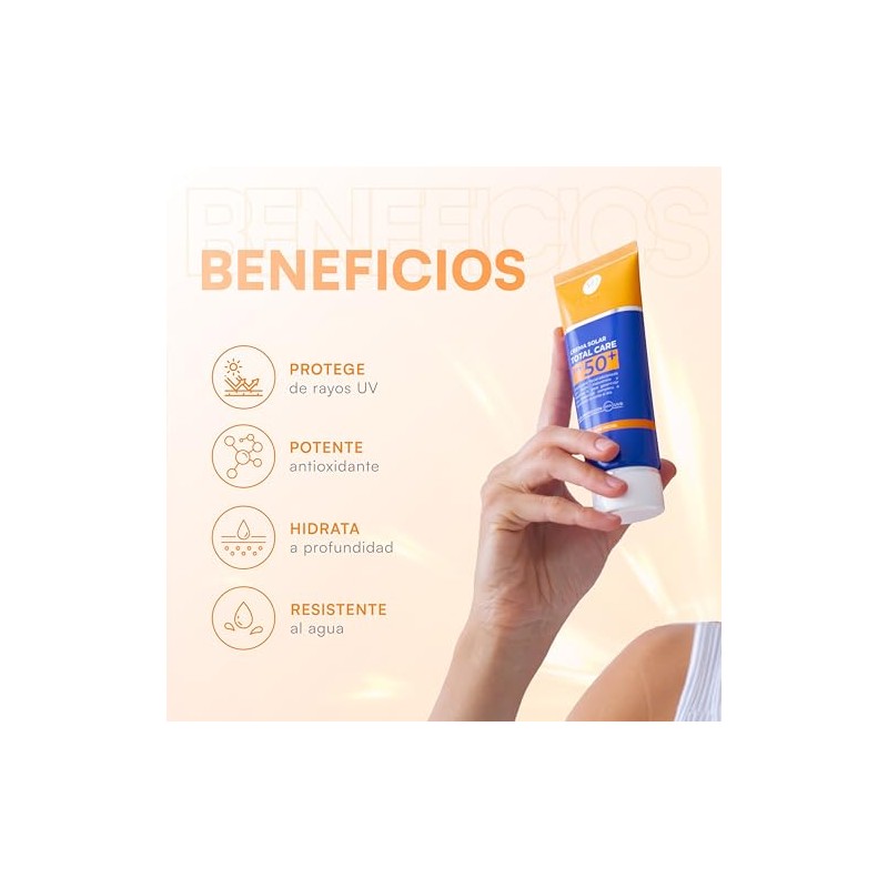 MIST JEWEL | Protector solar facial Total Care 50+ FPS