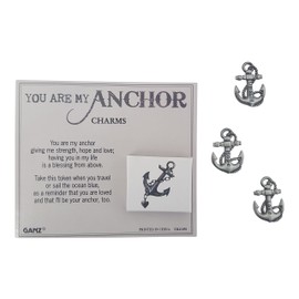 Ganz You are My Anchor Wish Box Charm Pocket Token with Story Card - Strength, Hope, Love