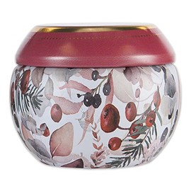 Via Mercato Natale Winter Woods Holiday Collection, Candle, 3.5 oz, Gingerbread & Tangerine
