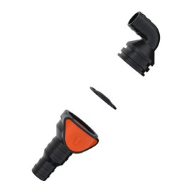 SEAFLO 90° Angled (3/4"-1" in |1" Out) Quick Disconnect Non-Return Check Valve-Inlet fits Both 3/4" & 1" - Outlet:1" - Anti-Backflow Design, (1-Pack)