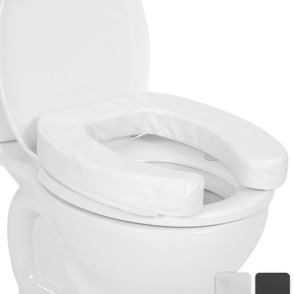 Vive Cojín para asiento de inodoro (espuma acolchada suave), accesorio