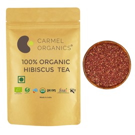 Organic Hibiscus Petals Tea |12 Ounce | USDA Certified | Non GMO & Gluten Free | Rich in Vitamin C