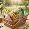 Portable Salad Container with Dressing Cup & Spoon, Mason Jar
