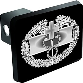 U.S. Army Combat Medical First Award Badge Trailer Hitch Cover