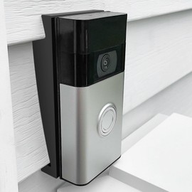 AMTHKNO Video Doorbell Vinyl Siding Mounting/Adapter Angle Adjustment Plate W/Hardware, for Ring Video Door-Bell/VideoD-oorbell, R ing 2, R ing 3, Ring 3 Plus Video Doorbell fit Standard Style Siding