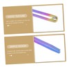 TOVINANNA Titanium Camping Tweezers Mini for Outdoor Keychain Tool Miniature