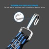 MOLADRI Heavy Duty Adjustable Bungee Cords with Double Hooks Set,80"