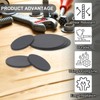 PATIKIL Rubber Solid Discs Washers, 10 Pcs 50mm OD x