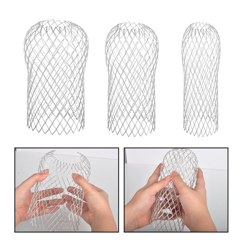 CAPHONT Gutter Guard 8 Pack, Gutter Downspout Guard 3.5 Inch