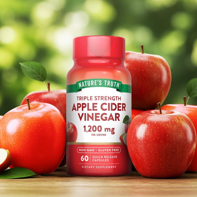 Apple Cider Vinegar 1200 mg Capsules
