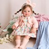 BABESIDE 24 Inch Lifelike Reborn Baby Dolls Candy, Realistic Toddler