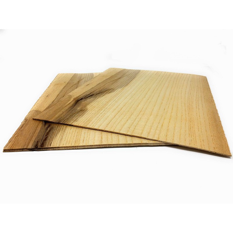 Veneer Set, 9 Strong Veneers in Oak Larch Mahogany Walnut