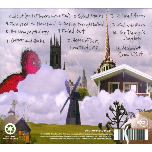 ELF POWER - IN A CAVE [DIGIPAK] NEW CD