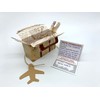 DIY Surprise Mini Reversible Suitcase & Mini GOLD effect Passport