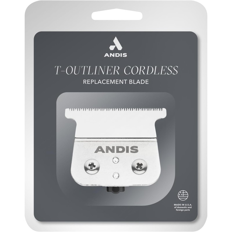 Andis 04535 Cordless T-outliner Replacement T-blade - Carbon Steel