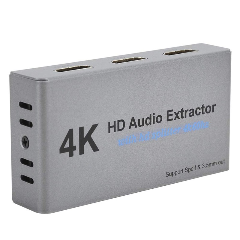 Beufee Audio Extractor Converter, 4K HDMI to HDMI and Audio