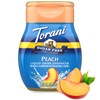 Torani Sugar Free Peach Liquid Drink Enhancer, Water Flavoring 4-Pack,