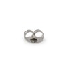 Extra-large Surgical Steel Earring Backs (Package of 10)