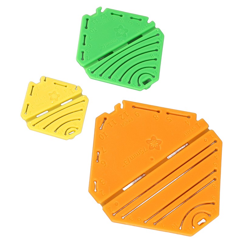 3pcs Flower Maker Set DIY Rhombus Flower Quickly Easily Resin