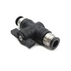 POWERTOOL Pneumatic Connector Plastic Ball Valve Lever Shut-off Valve Air