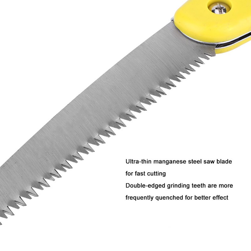 Folding Saw 65 Manganese Steel High Hardness Flower Trees Hand