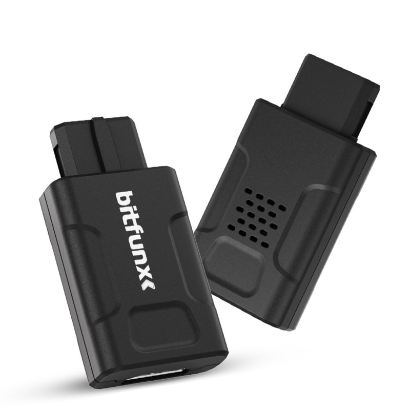 BITFUNX N64 HDMI Adapter - Supports 16:9/4:3 Switch, Mini 720P/1080P