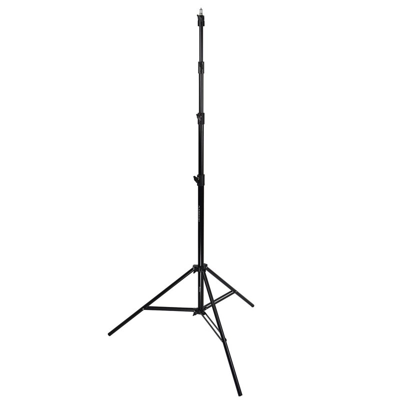 Flashpoint Pro Heavy-Duty Air-Cushioned Light Stand (Black, 13')
