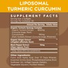 Liposomal Turmeric Curcumin Supplement 2200 mg with Black Pepper Extract