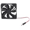 Solar Panel Fan Kit 20W IP65 Waterproof for Outside Small