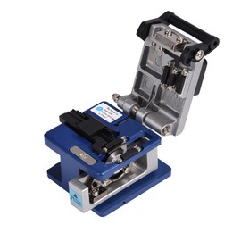 FTTH Fibre Optic Tool Kit, Splice Fibre Optic Stripping Tool Kit with Fiber Cleaver for Installation, Operation and Maintenance of the Fibre Optic Network FC-6S