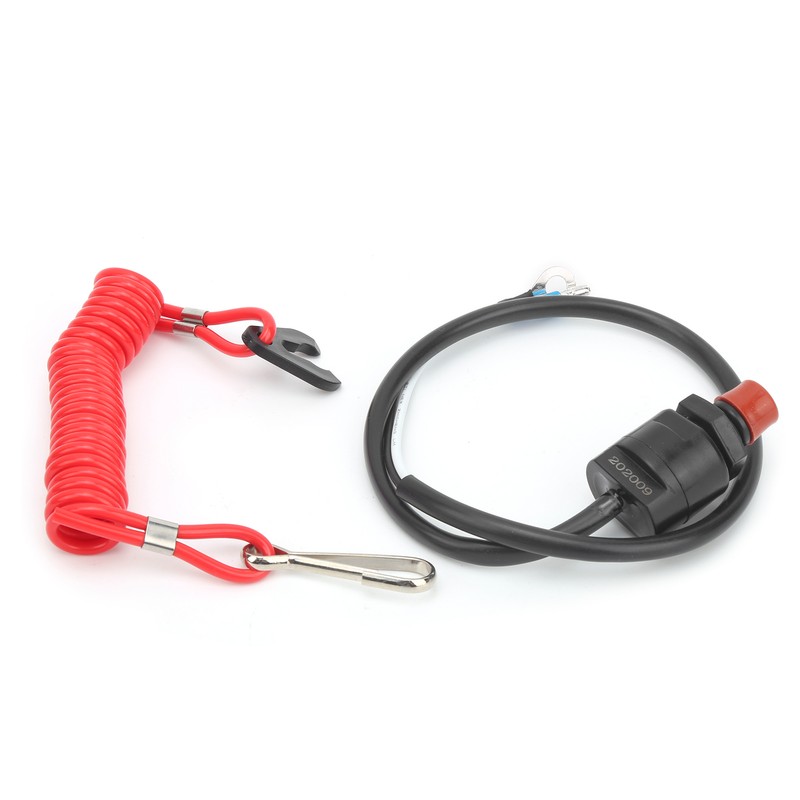 Emergency Stop Switch Safety Tether 6E9-82575-09 Fit for Yamaha Outboard
