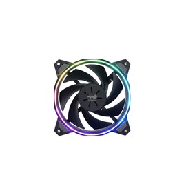 IN WIN CASE FAN 120MM 3-RGB SET/SIRIUS LOOP X3 FOR Desktop Cases, 120 x 120 x 25 mm, 50 CFM, 3W, 12V, 4-Pin PWM 500-1800 RPM, Max. 27 dB(A), Black