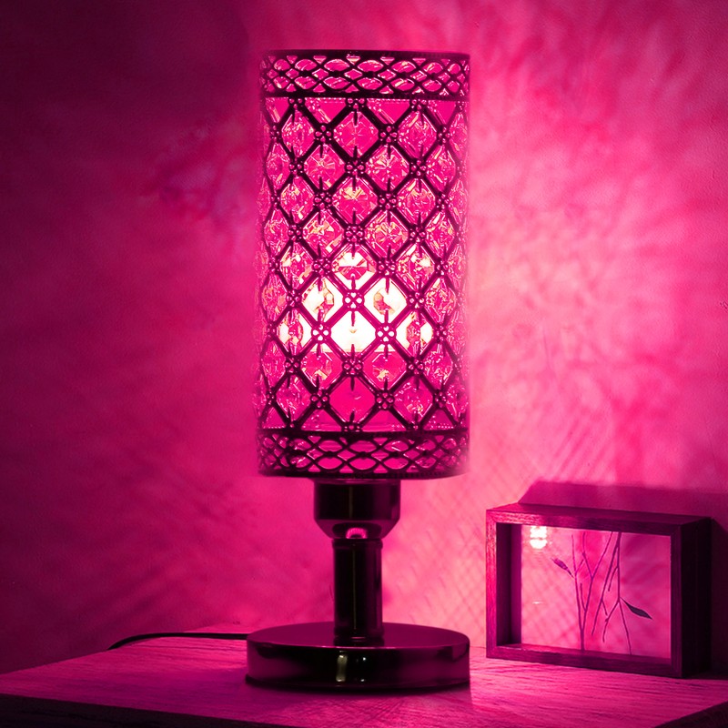 TD001 Modern Crystal Lamps Modern Glam Table Lamp for Bedroom