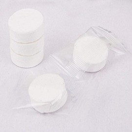 JUN-H Pack of 50 Compressed Hand Towels, Portable Disposable Towels, Mini Compressed Towel, Soft Towel, Tea Towel, Absorbent Cotton for Home, Beauty, Salon, Travel, Sports, Outdoor Activities