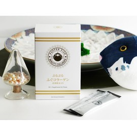 Purupuru Fugu Collagen with Pearls/Collagen Supplement, Hyaluronic Acid, Marine Pearl, Powder, Delmatan Sulfate, Beauty, Skin, Age, Health, Natural, Fugu (30 Days)