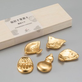 [Hakuichi Wrapping with Washi] Lucky Lucky Chopsticks Rest