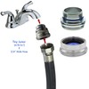 Cache to Hose Faucet Adapter - Convert Hidden Aerator to