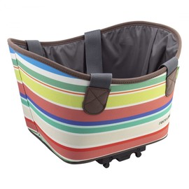 Racktime Agnetha Bicycle Shopping Bag, multicolour