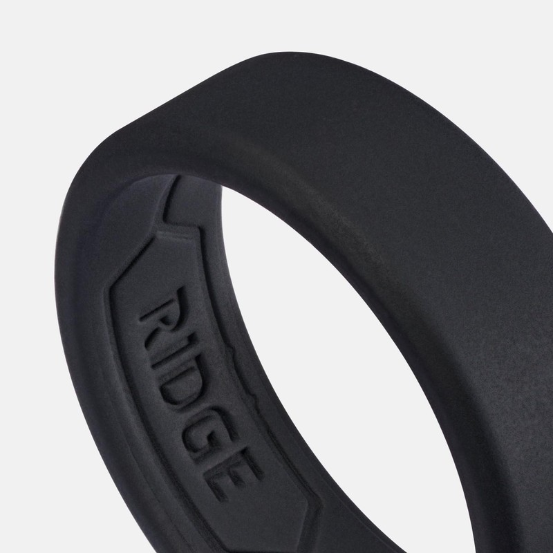 The Ridge Silicone Wedding Band for Men - Silicone Ring