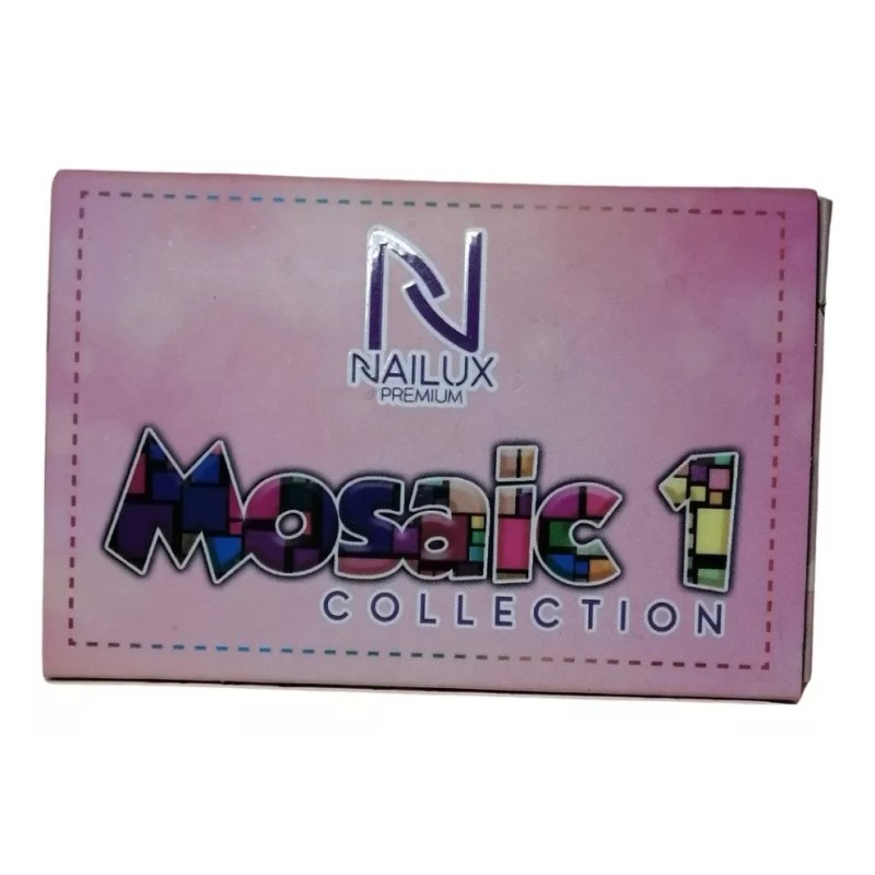 Nailux Coleccion De Acrilicos Colores Mosaic 1