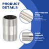 PATIKIL 304 Stainless Steel Pipe Fitting, 1 Pack 3/4" BSP