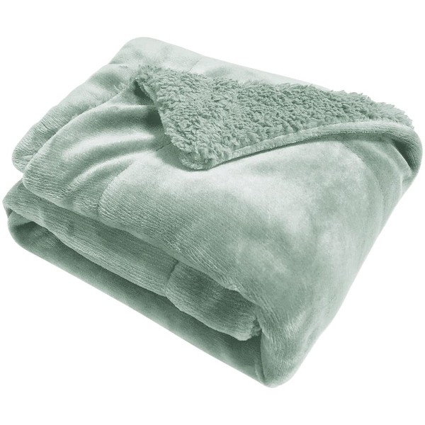 Blanket Throw Shoulder 2 Piece Warm, Winter Microfiber Blanket, Flannel,
