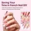 Gellen Soft French Nail Tips Press on Nails 150 Pcs