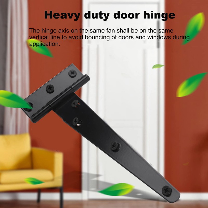 POOSR 4 PCS 6 Inch Heavy Duty Door Hinges -