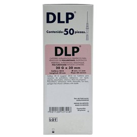 Cateter Intravenoso Periférico Para Venoclisis De Poliuretano (20 G x 30 mm)