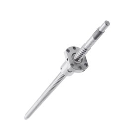 12mm Ball Screw SFU1204 RM1204 with Nut (End Processing),Length 9.84 inch / 250mm,Precision Part for CNC Machine